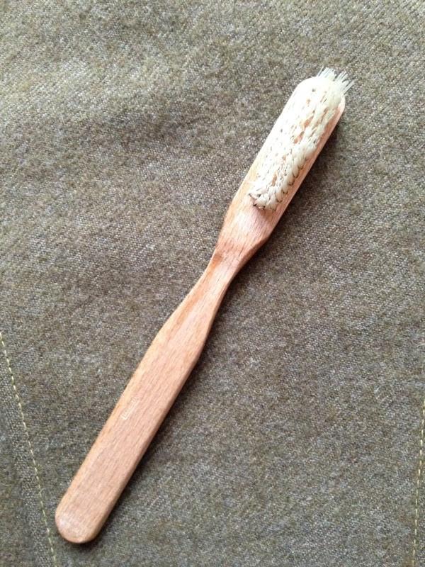 Rare unissued 1940 Army issue wooden Toothbrush